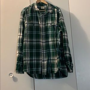 Men’s plaid shirt